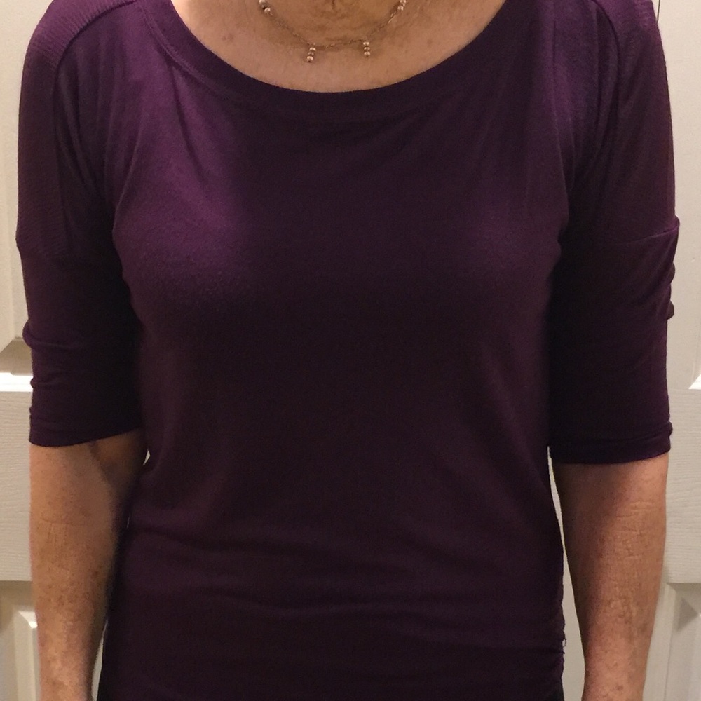 Purple lightweight top